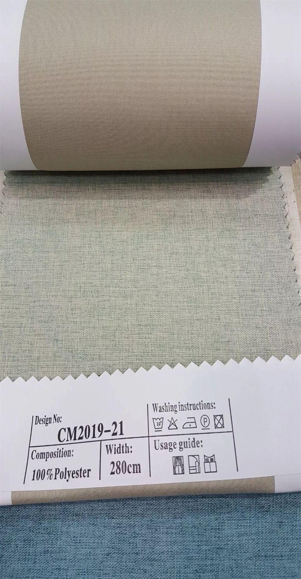 Foulola News: 2019# Linen 100% Blackout， Maling Coating Artwork, Vandtæt Gardin & Stofdetaljer