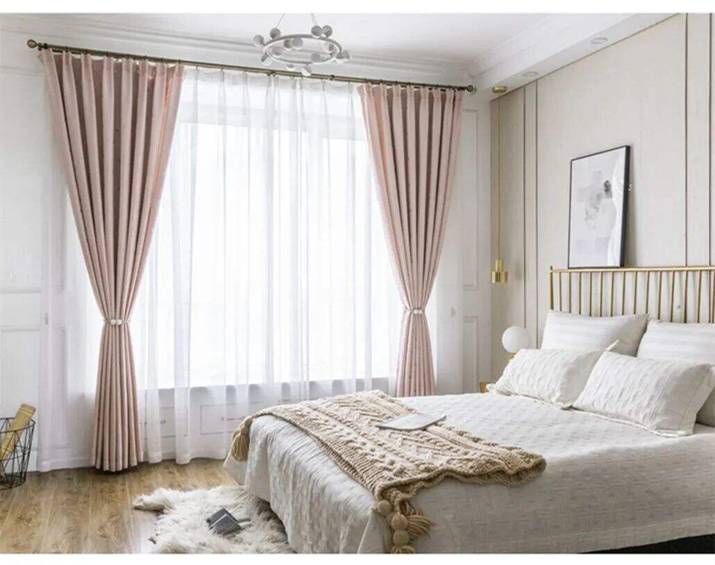 Foulola: Linen Style Polyester Brushed Jacquard Curtain manufacture