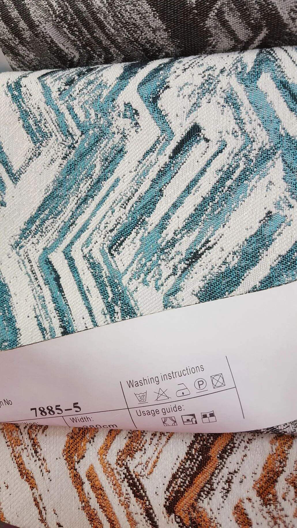 Foulola News:Luxury Jacquard 7885 Series Vivid Decorative Fabric supplier