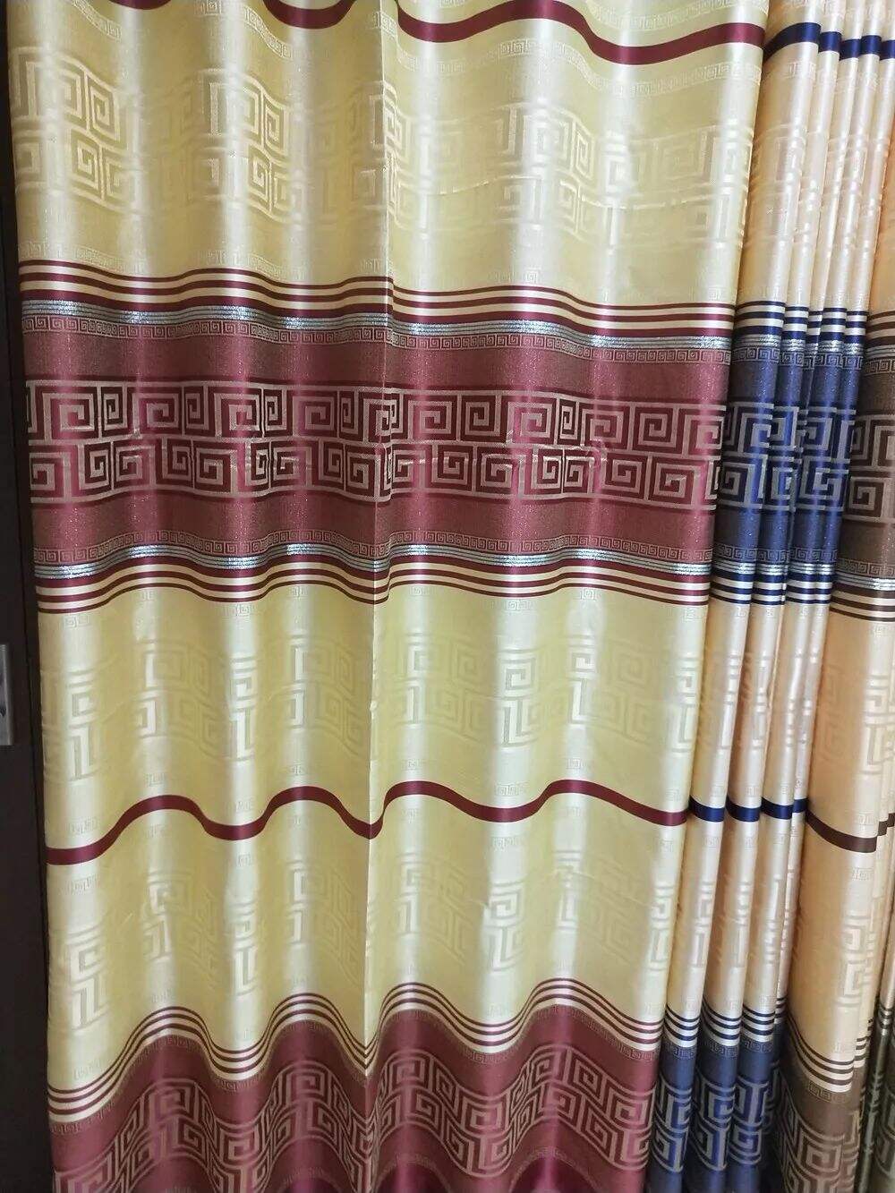 2.8m Width, Jacquard Curtain Fabric, 178gsm 500g/m factory