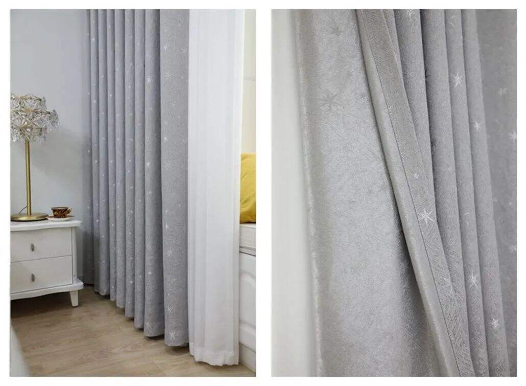 Foulola: Linen Style Polyester Brushed Jacquard Curtain factory