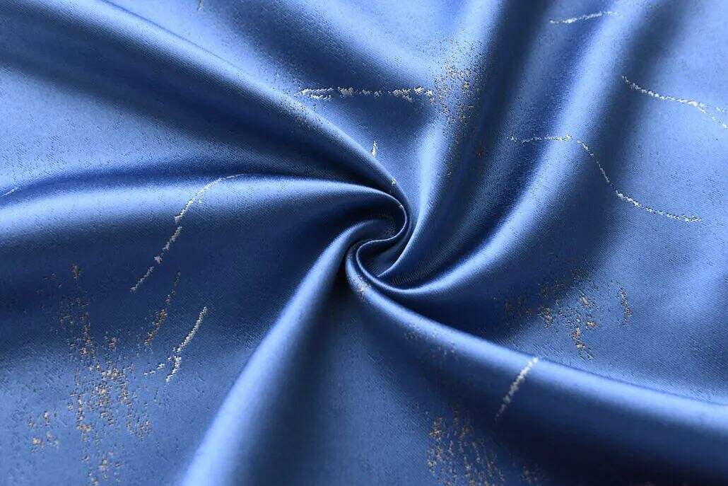 Foulola News:1038# Series Jacquard Blackout Curtain factory