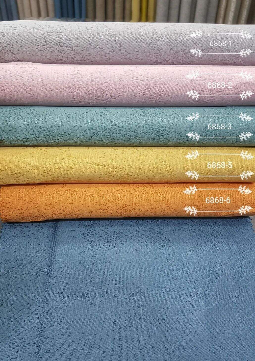Foulola News: 6868# Series​ Jacquard 2 Sides Artwork 3.2m Width supplier