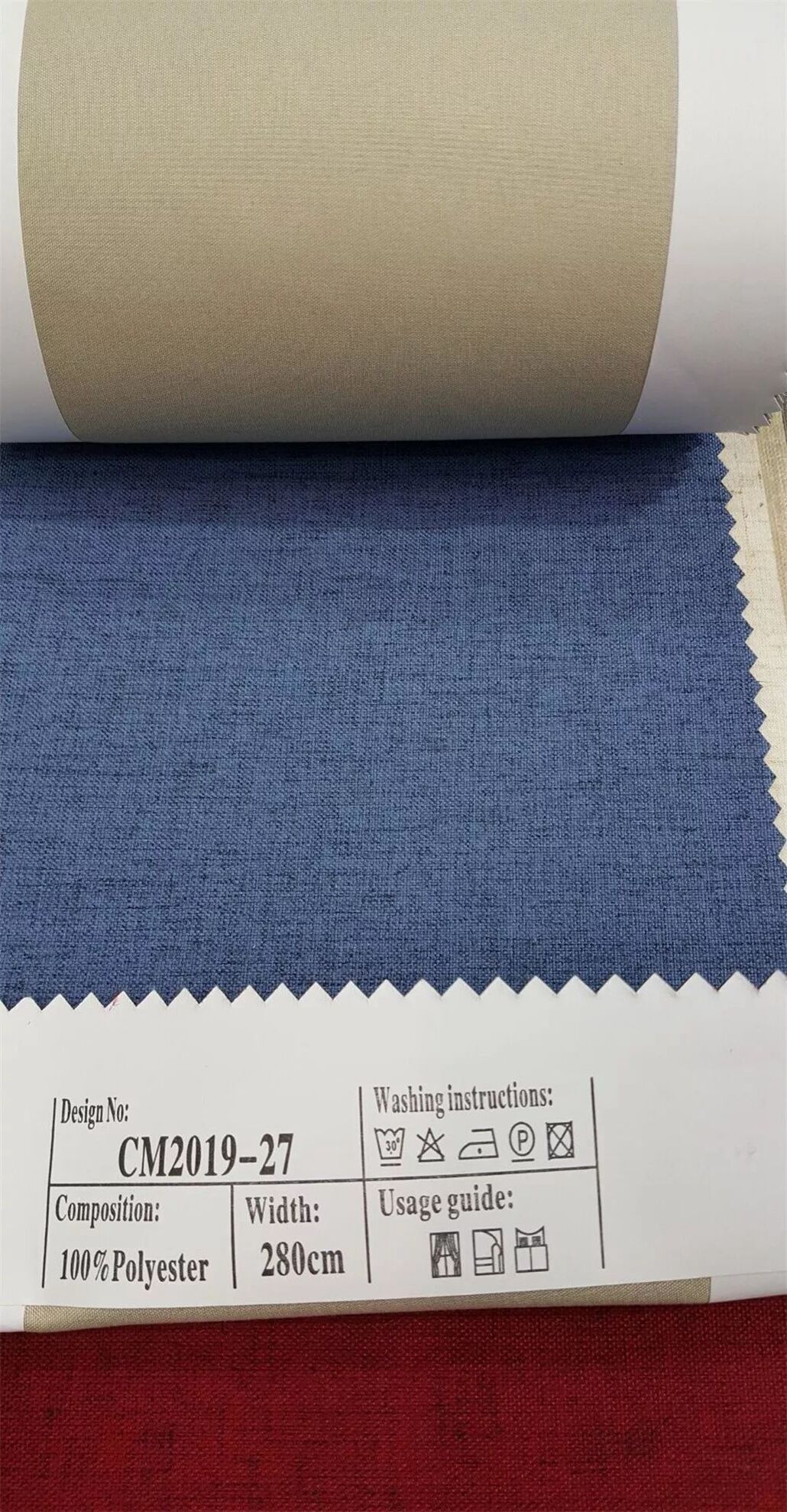 Foulola News: 2019# Linen 100% Blackout， Maling Coating Artwork, Vandtæt Gardin & Stofdetaljer