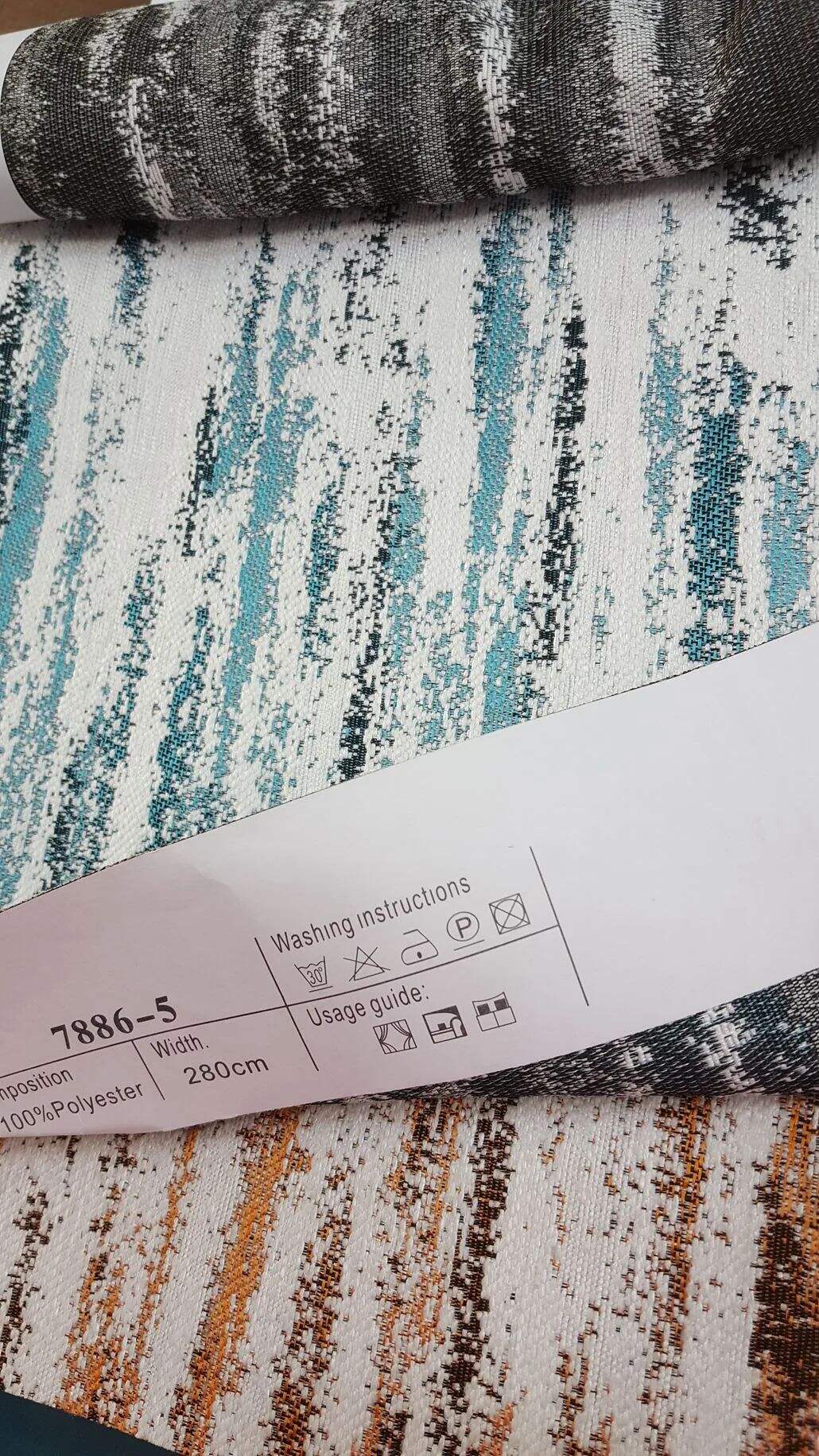 Foulola News:Luxury Jacquard 7885 Series Vivid Decorative Fabric details