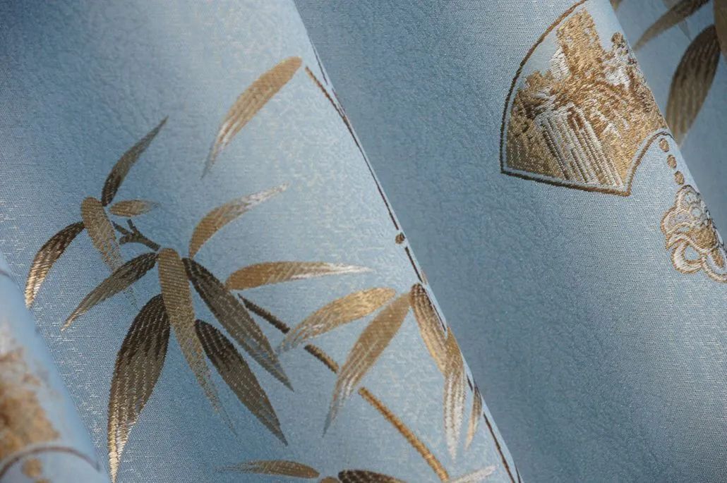 Foulola News:2.8/3.2m Width Jacquard Blackout Curtain 2201Series details