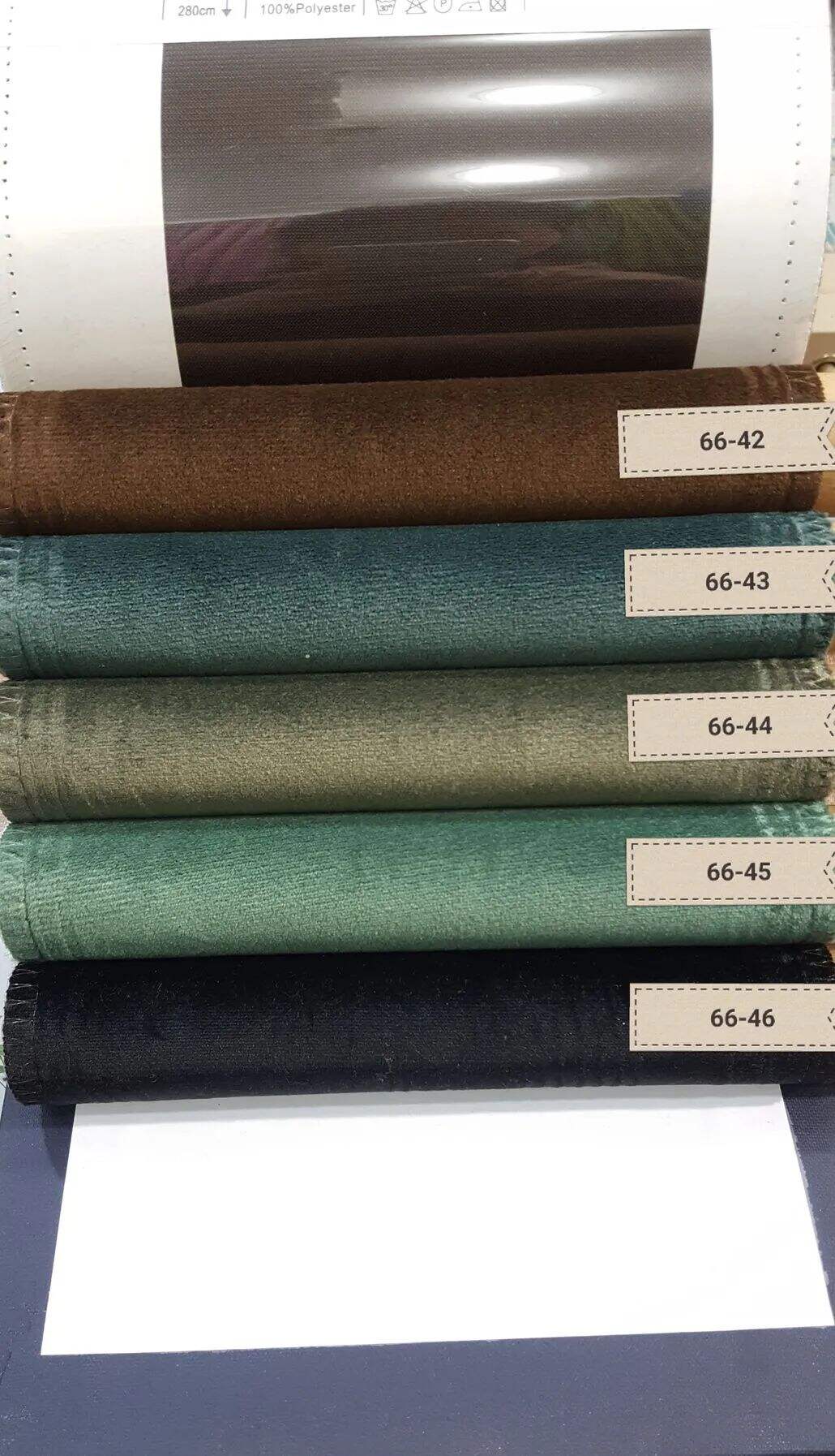 Foulola News:High Grade Cotton Velvet 66# Series supplier