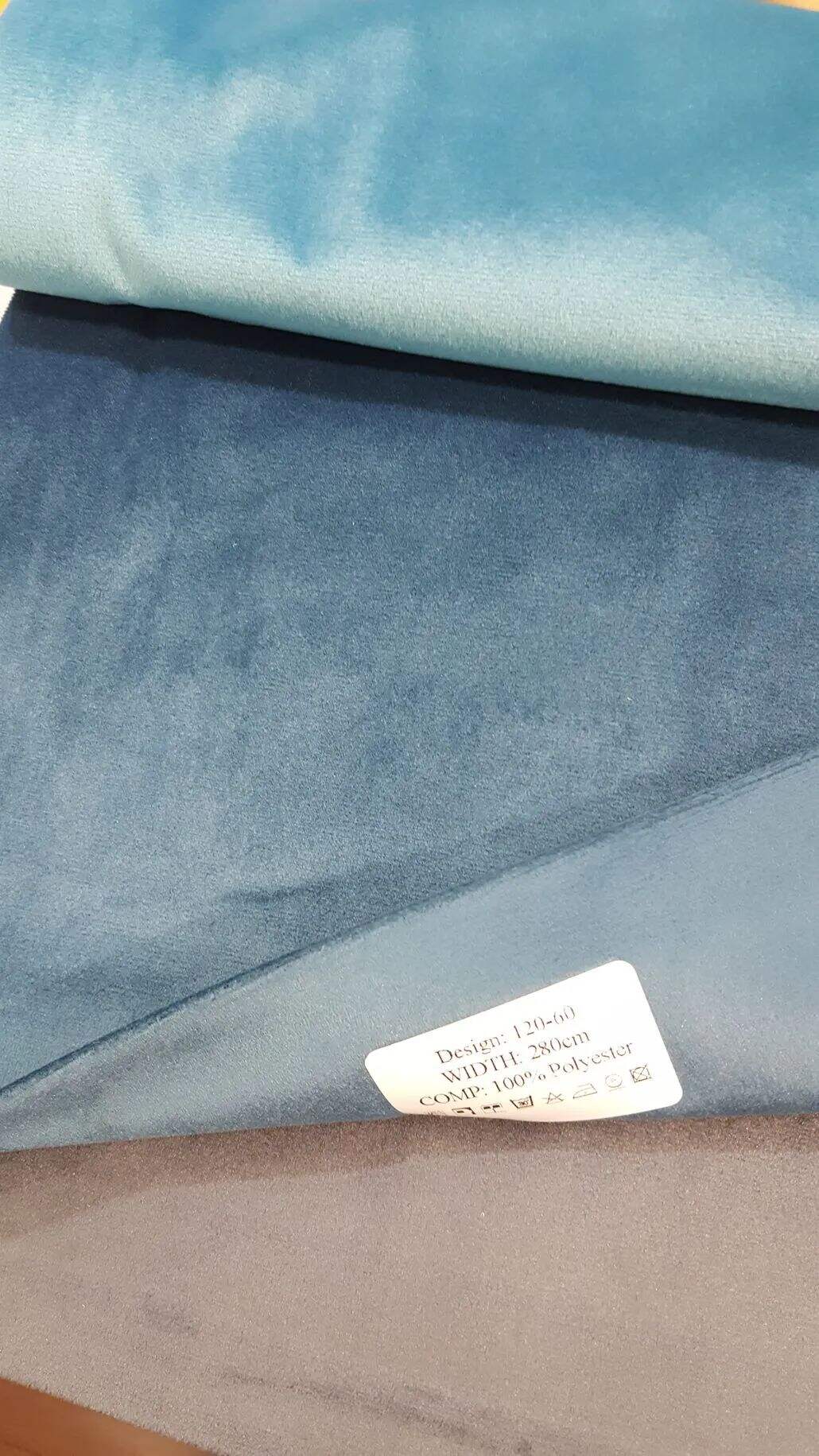 Foulola：120#Series Blackout dutch holland Velvet Curtain factory