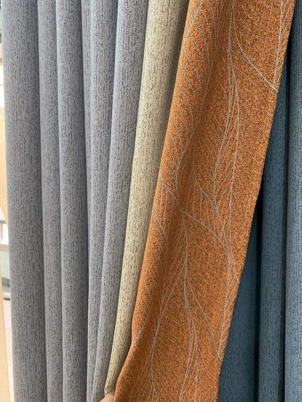 Foulola News: 3.4m Height Mix Style Weaving Luxury Curtain manufacture