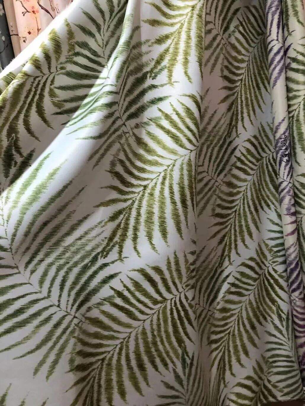 Foulola News:One Side Pure Linen,One Side Top Printed manufacture