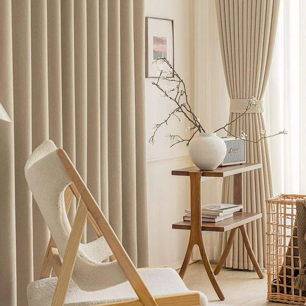 Foulola News: ZSYR# 2.8/3.2m Width Linen Style Curtain, details