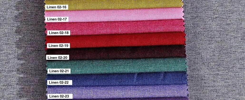 Foulola News:Plain Linen Sofa Fabric 02 Series supplier