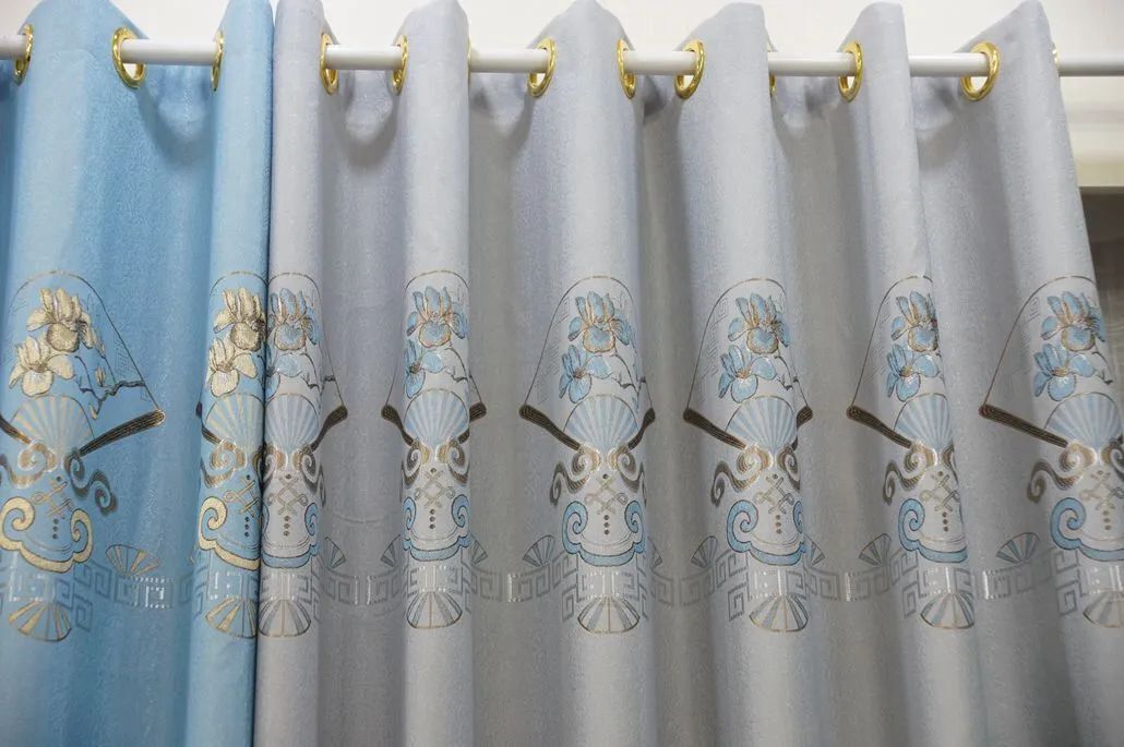 Foulola News:2.8/3.2m Width Jacquard Blackout Curtain 2201Series manufacture