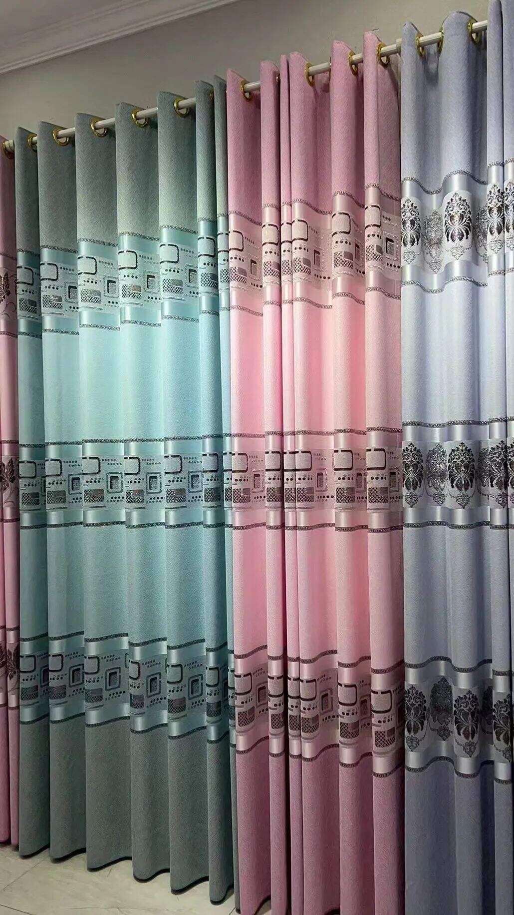 Foulola News: Cheap Jacquard Curtain Fabric, Widht 2.8m factory