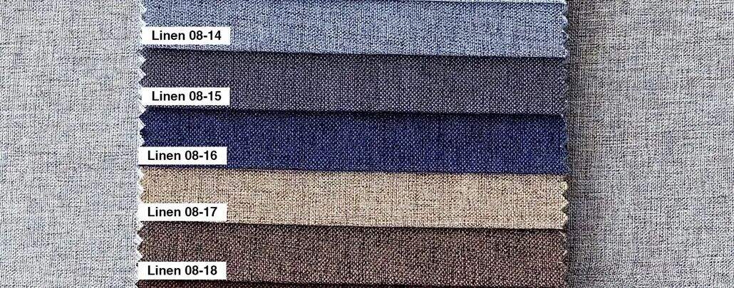 Foulola News:Plain Linen Cotton Sofa Fabric, Linen- 08 details