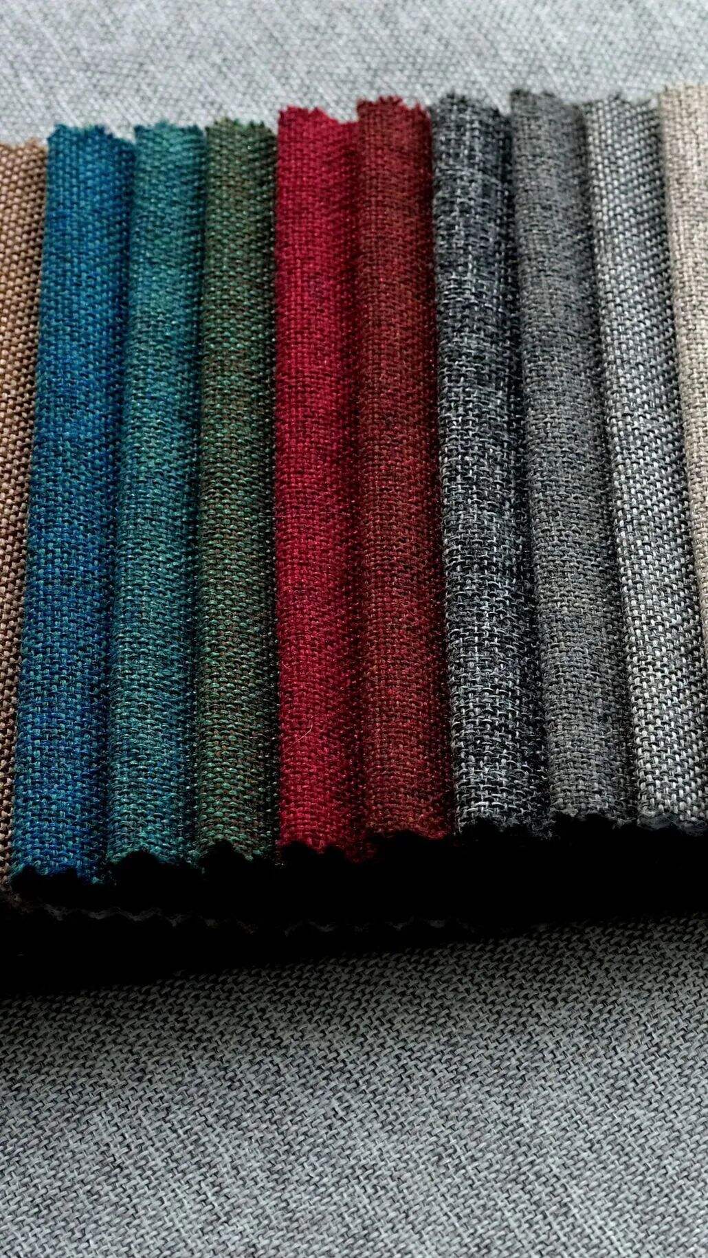 Foulola News:Plain Linen Cotton Sofa Fabric, Linen-04 factory