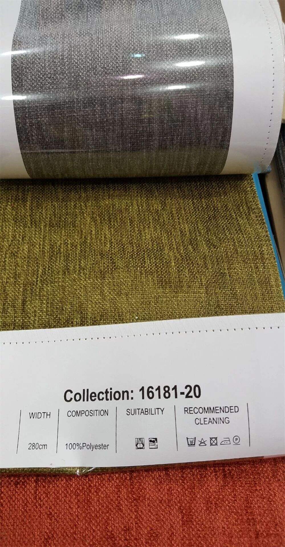 Foulola News: 16181# Series Two Sides Same Linen Style Velvet supplier