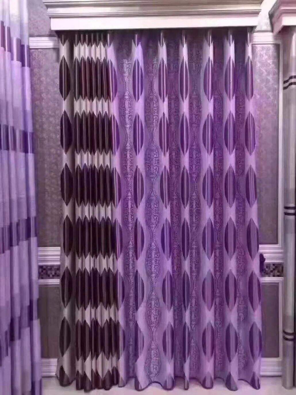 Foulola New Cheap Price Series:Jacquard Blackout Curtain 2.8/3.2m manufacture