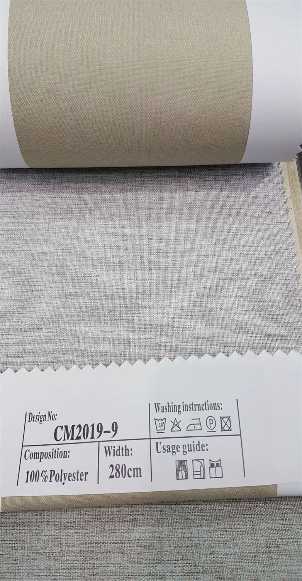 Foulola News: 2019# Linen 100% Blackout, Maling Coating Artwork, Vandtæt Gardin & Stoffremstilling