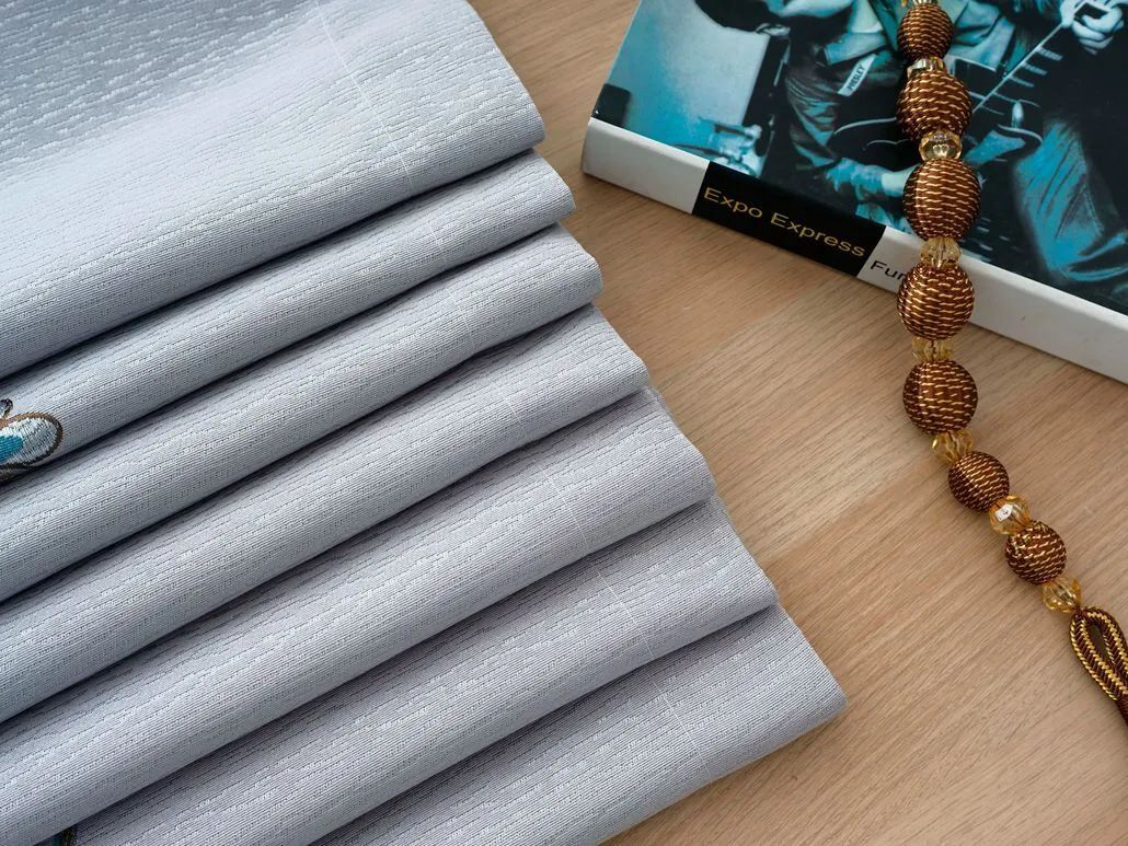Foulola News:2.8/3.2m Width Jacquard Blackout Curtain 2201Series manufacture