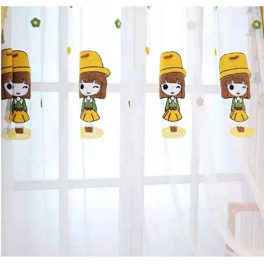 Foulola Cartoon Series: LL/NBT/YLX#, Embroidery Artwork, 700g/m factory