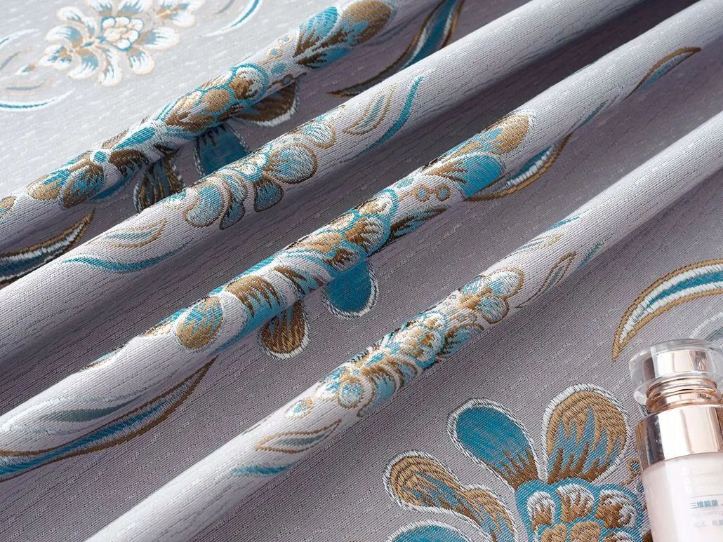 Foulola News:2.8/3.2m Width Jacquard Blackout Curtain 2201Series manufacture