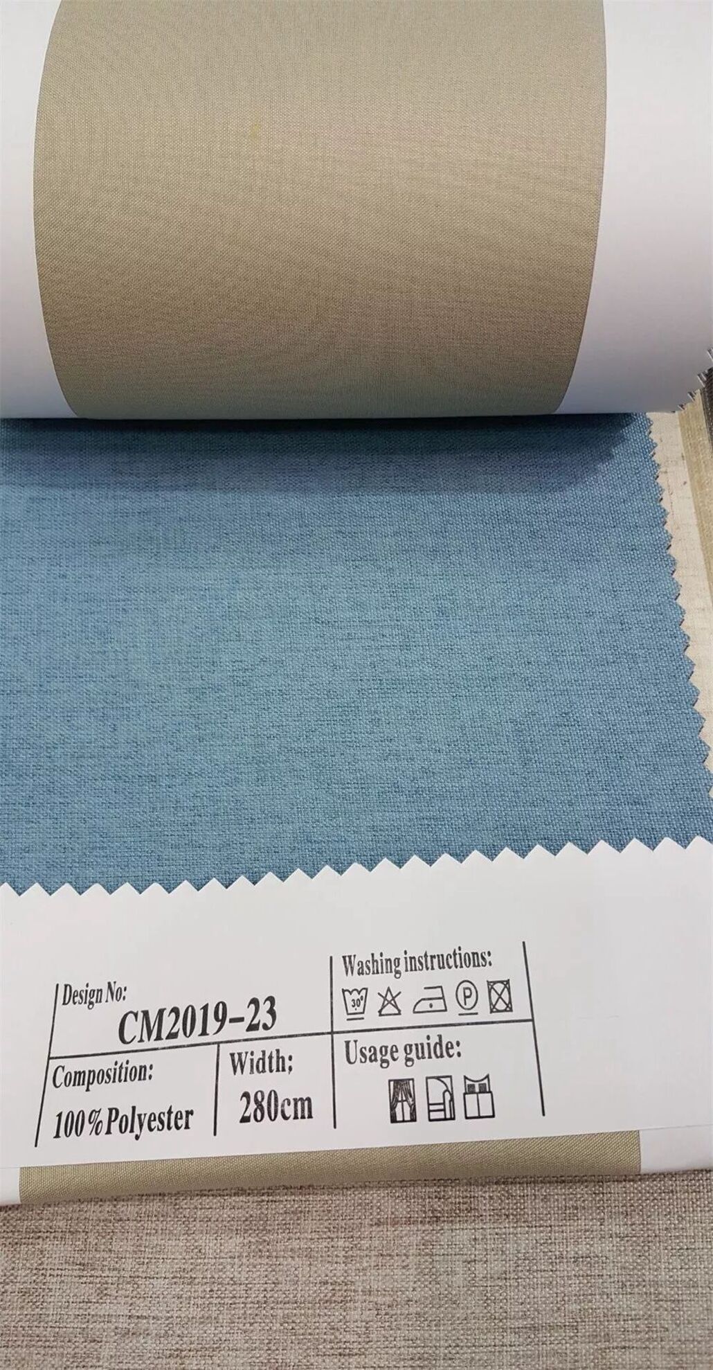 Foulola News: 2019# Linen 100% Blackout, Maling Coating Artwork, Vandtæt Gardin & Stoffremstilling