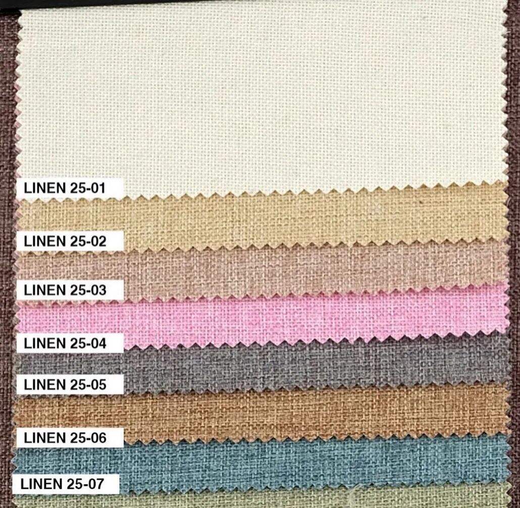 Foulola News:Plain Linen Sofa Fabric-25 Series manufacture