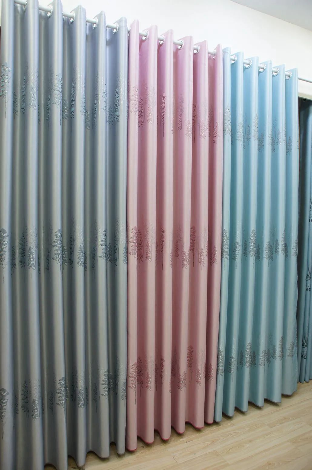Foulola News:9901/9902/9903#Series 2.8/3.2mWidth BlackoutCurtain supplier