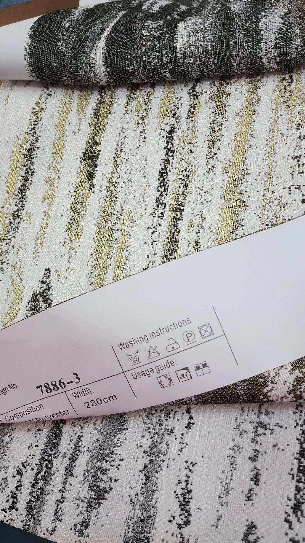 Foulola News:Luxury Jacquard 7885 Series Vivid Decorative Fabric factory