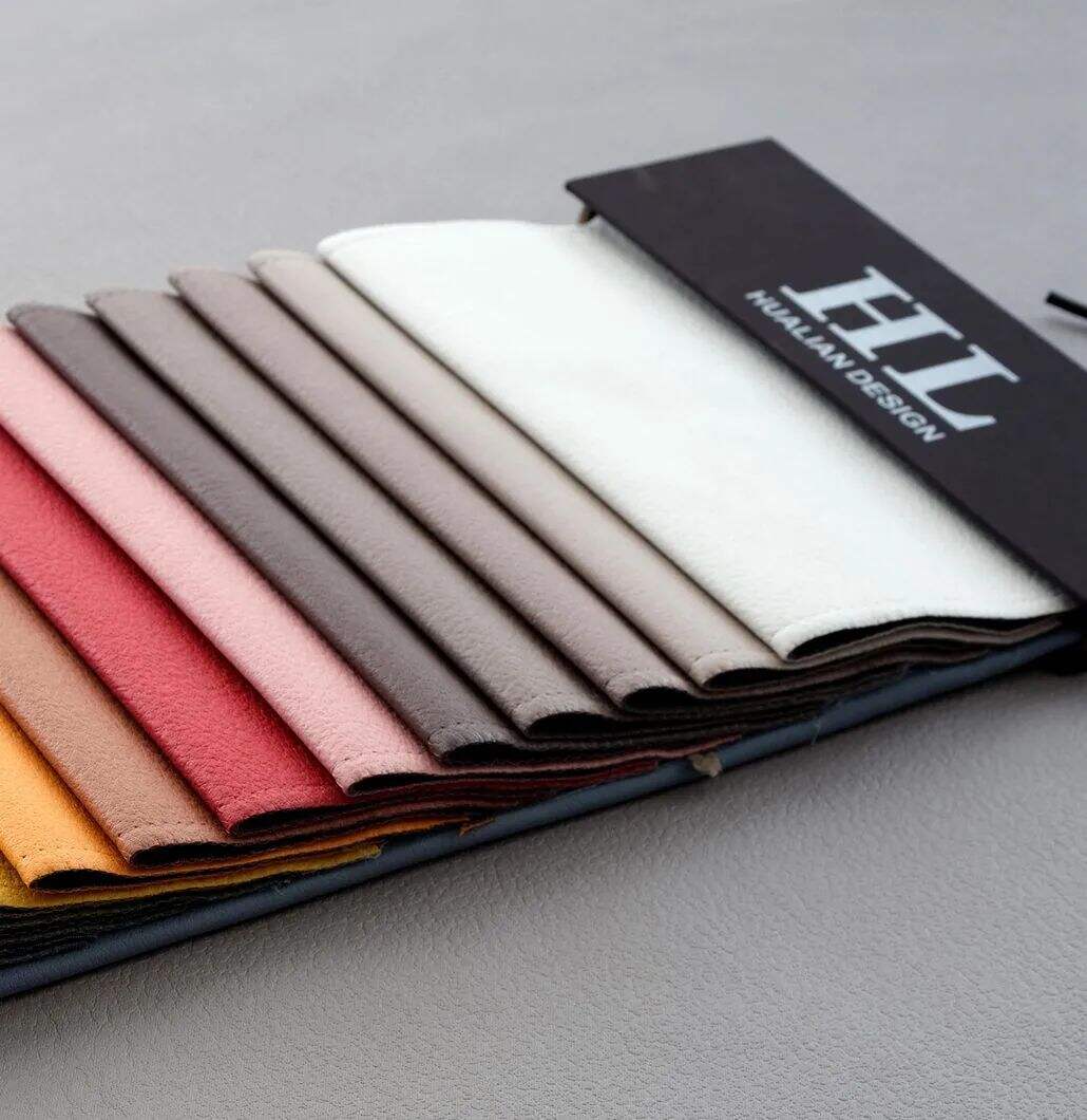 Foulola NewsScience Fabric, Soft Leather Result Sofa Fabric - 2 details