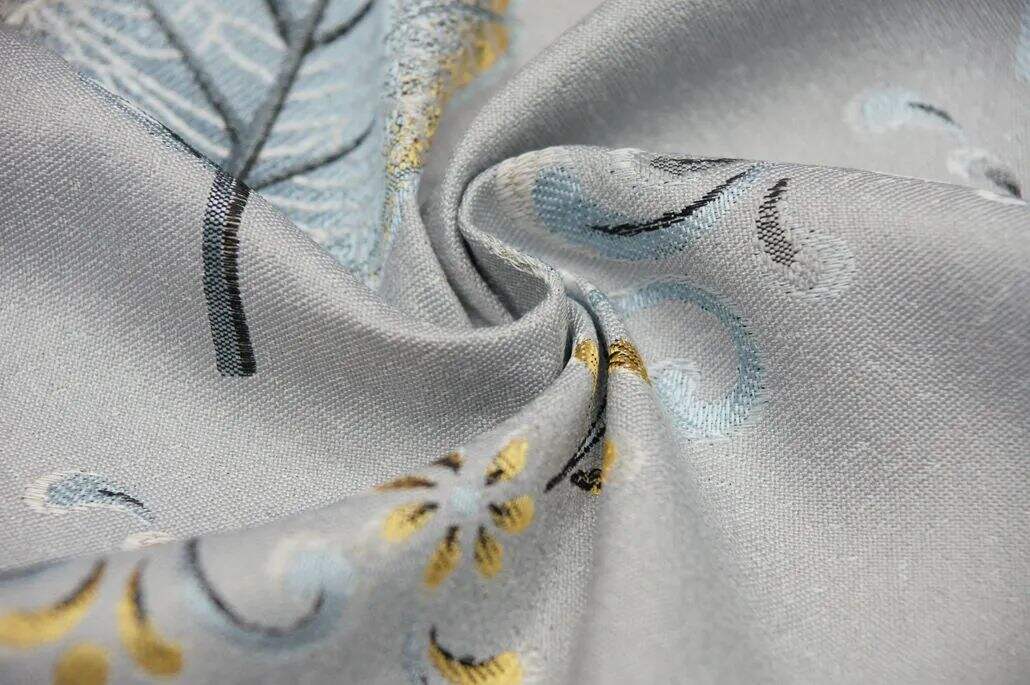 Foulola News: 3.3m Width Jacquard Curtain details