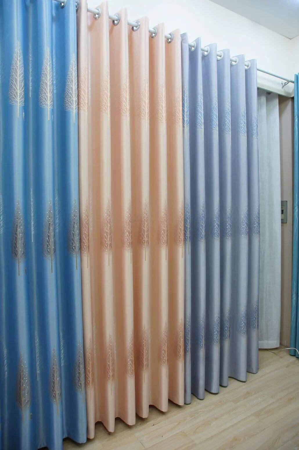 Foulola News:8808/8809/8810 Series Jacquard Blackout Curtain details