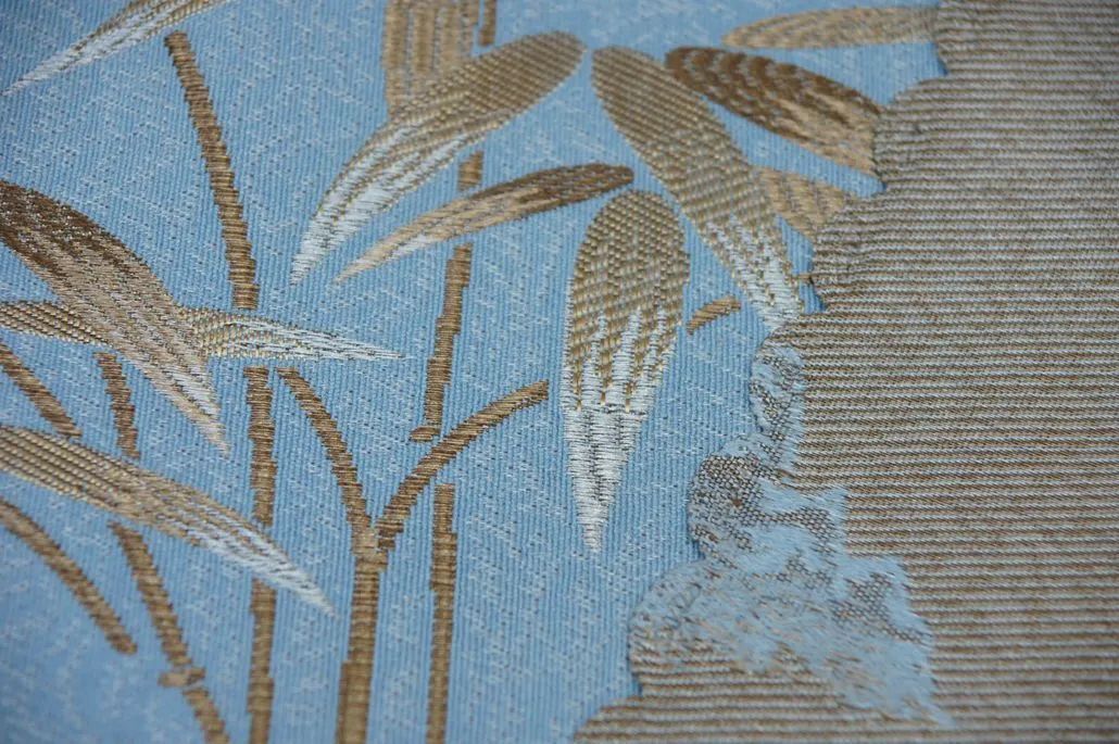 Foulola News:2.8/3.2m Width Jacquard Blackout Curtain 2201Series details