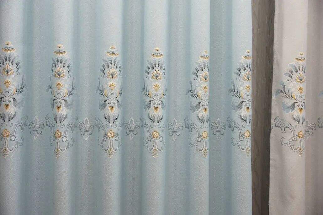 Foulola News: 3.3m Width Jacquard Curtain supplier