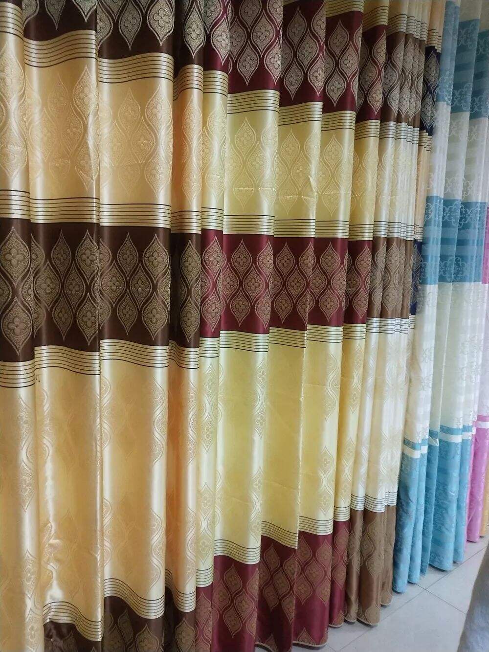 2.8m Width, Jacquard Curtain Fabric, 178gsm 500g/m manufacture