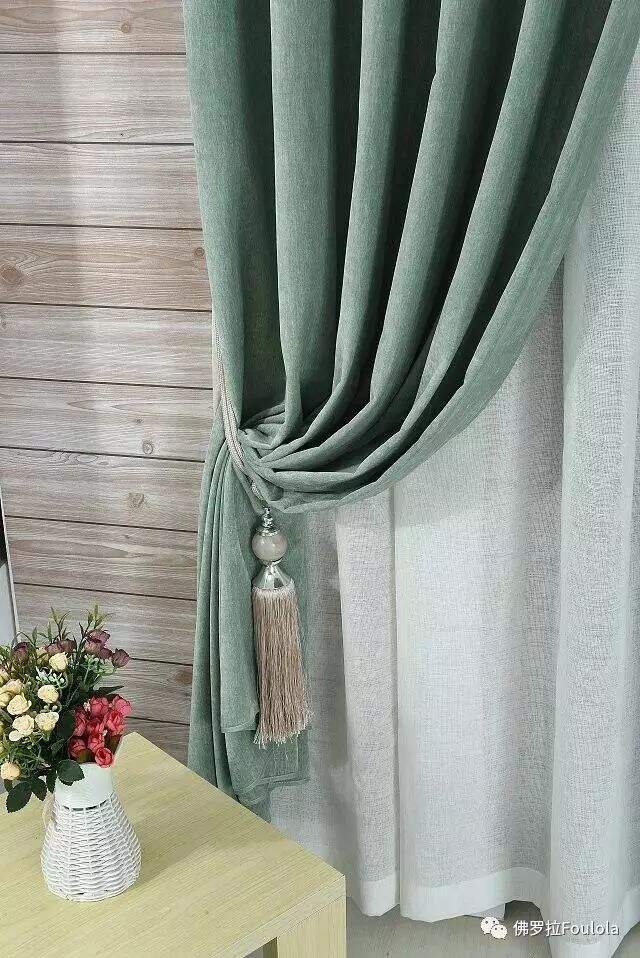 Foulola: 8908 Series Two Sided Velvet Curtain Fabric manufacture