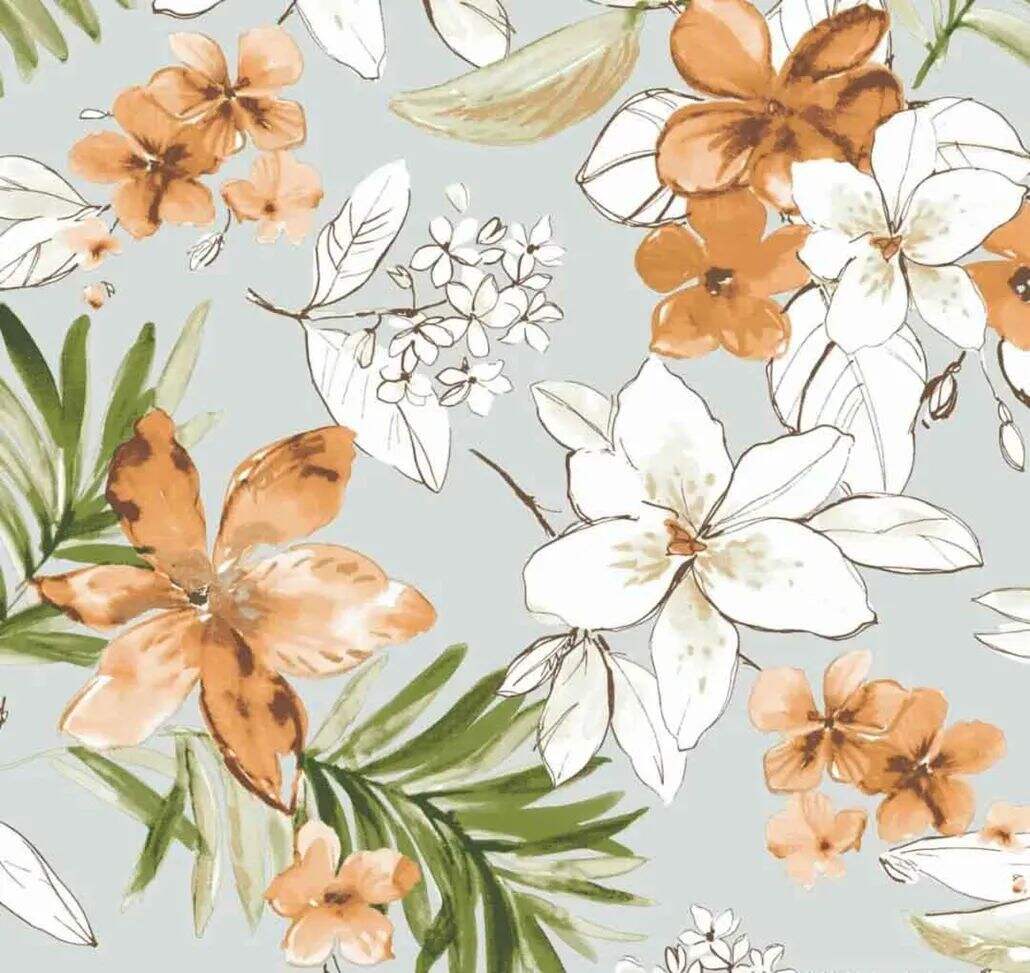 2021 (Summer) Foulola News:High Grade Print Country Style 3/4 factory