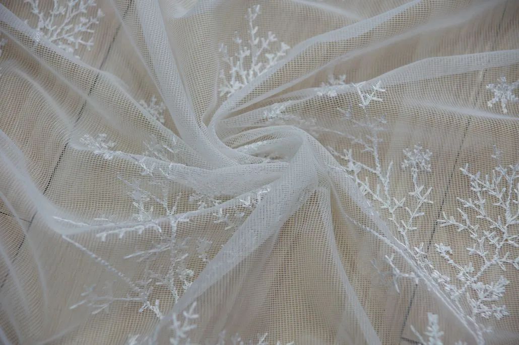 Foulola News: Embroidery Sheer Curtain :SHXG#/MFSL# supplier