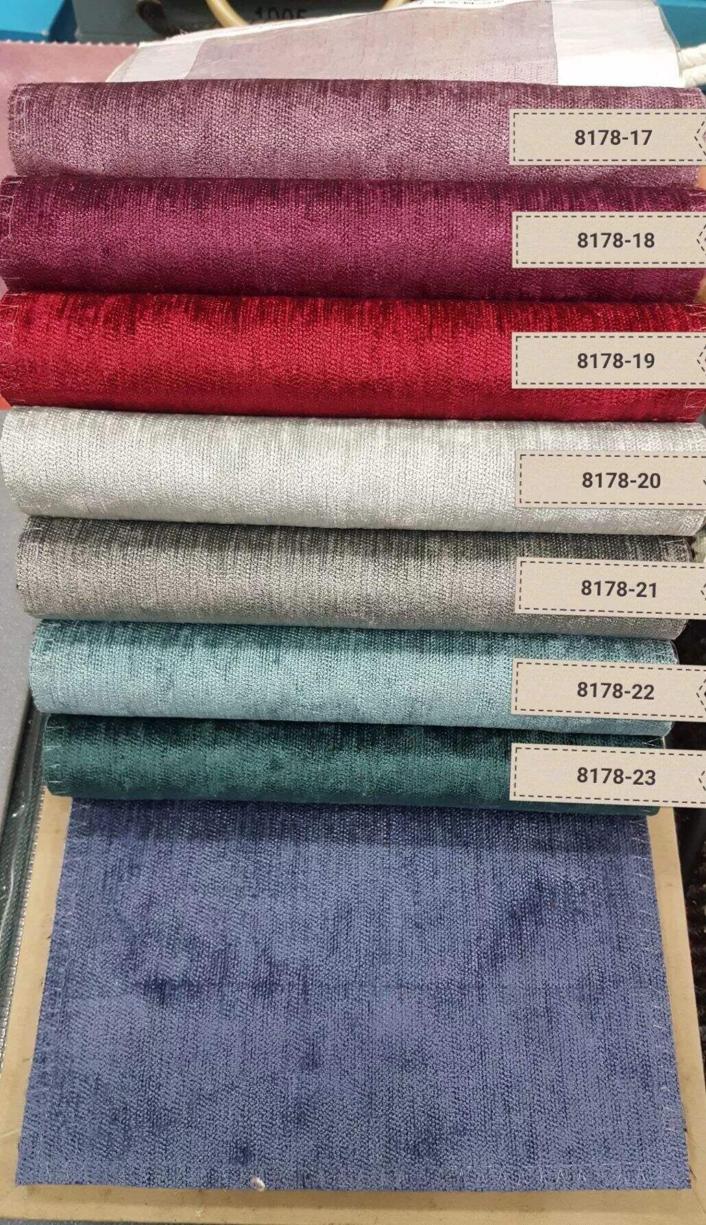 Foulola: 16178(8178)Series Plain Blackout Chenille Curtain manufacture