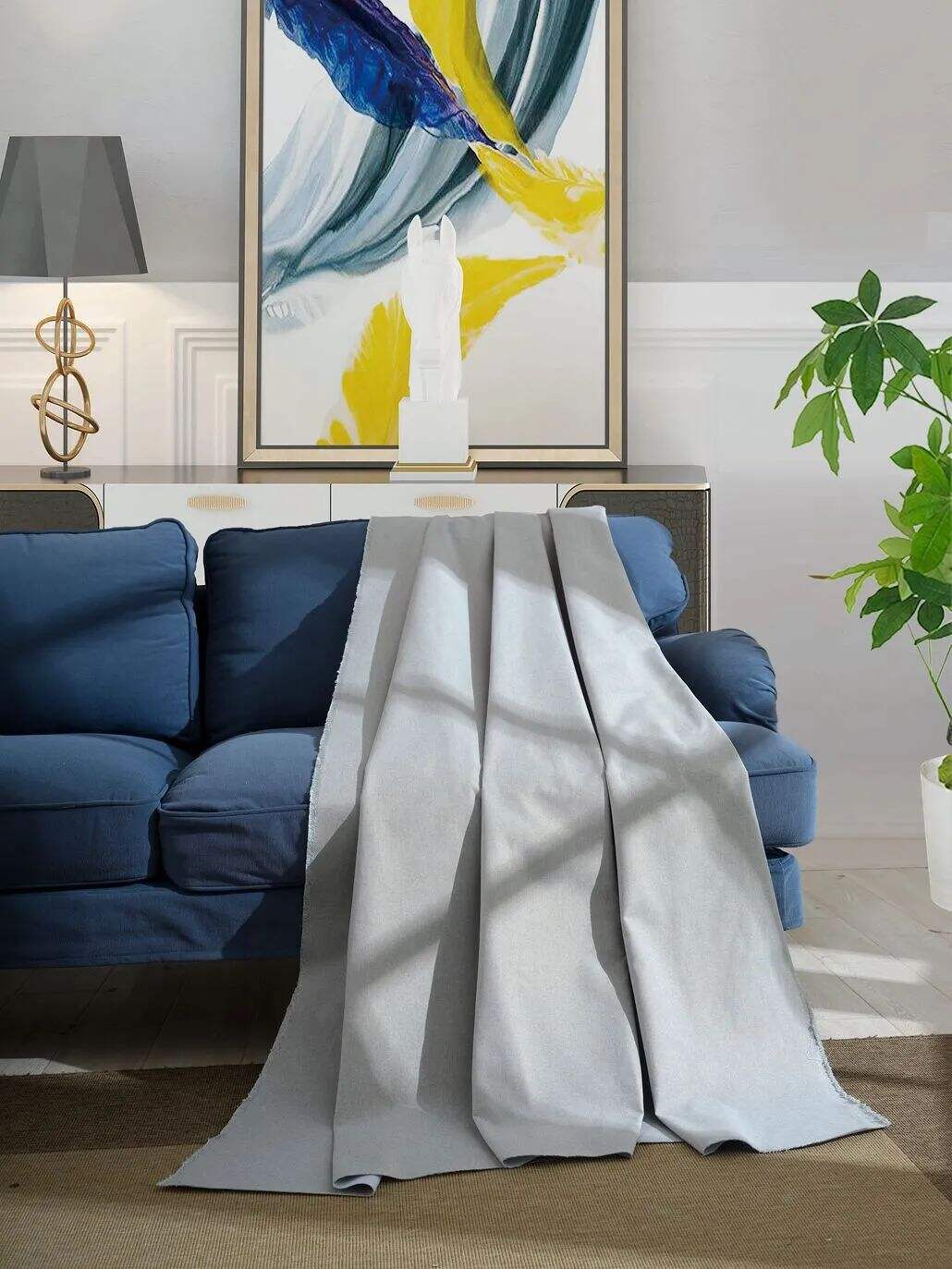 Foulola News:Plain Linen Cotton Sofa Fabric, Linen - 03 manufacture