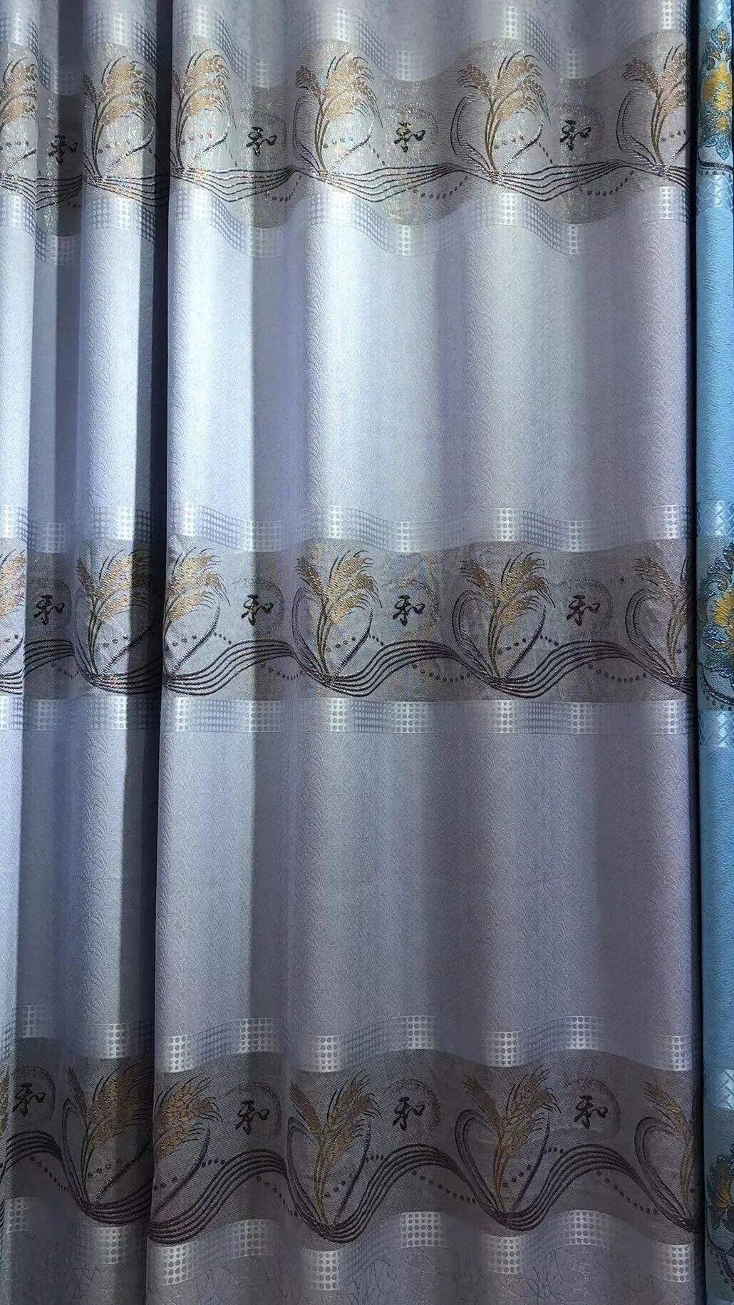 Foulola News: Cheap Jacquard Curtain Fabric, Widht 2.8m details