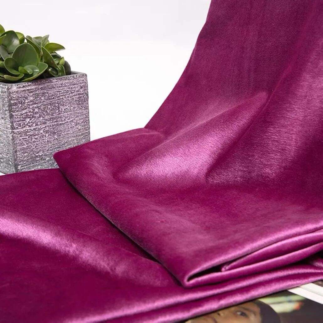Foulola: YDL Series ltalian Velvet Curtain Fabric, 2.80m Width details