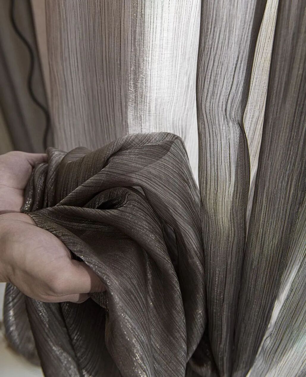Foulola News：LJS /YHS/NYYMS# Sheer Curtain supplier