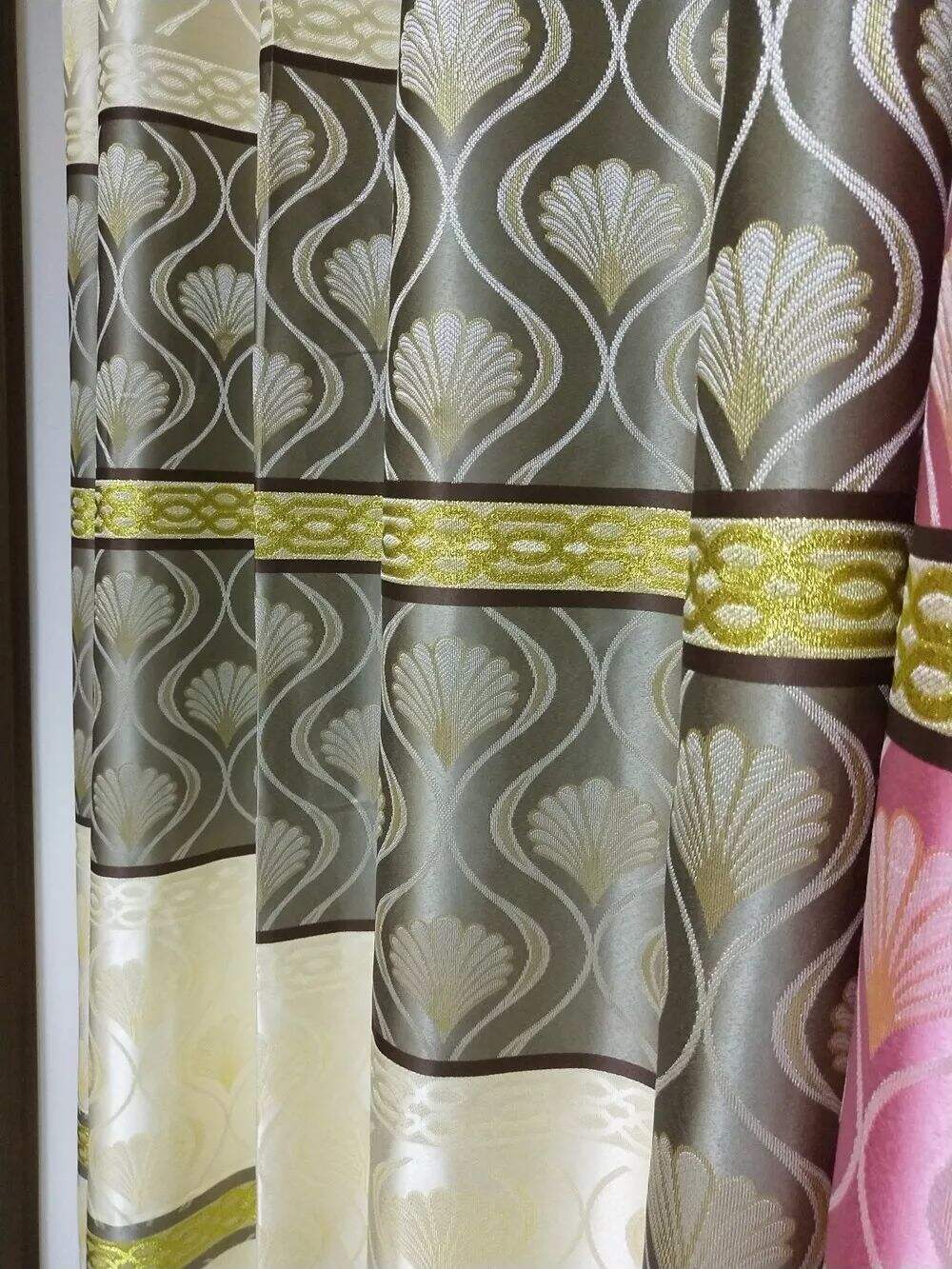 2.8m Width, Jacquard Curtain Fabric, 178gsm 500g/m details