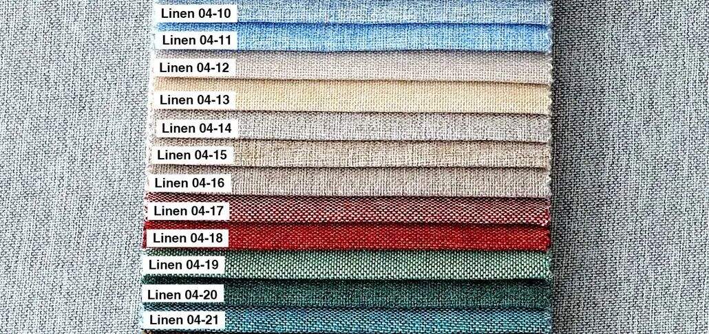 Foulola News:Plain Linen Cotton Sofa Fabric, Linen-04 factory
