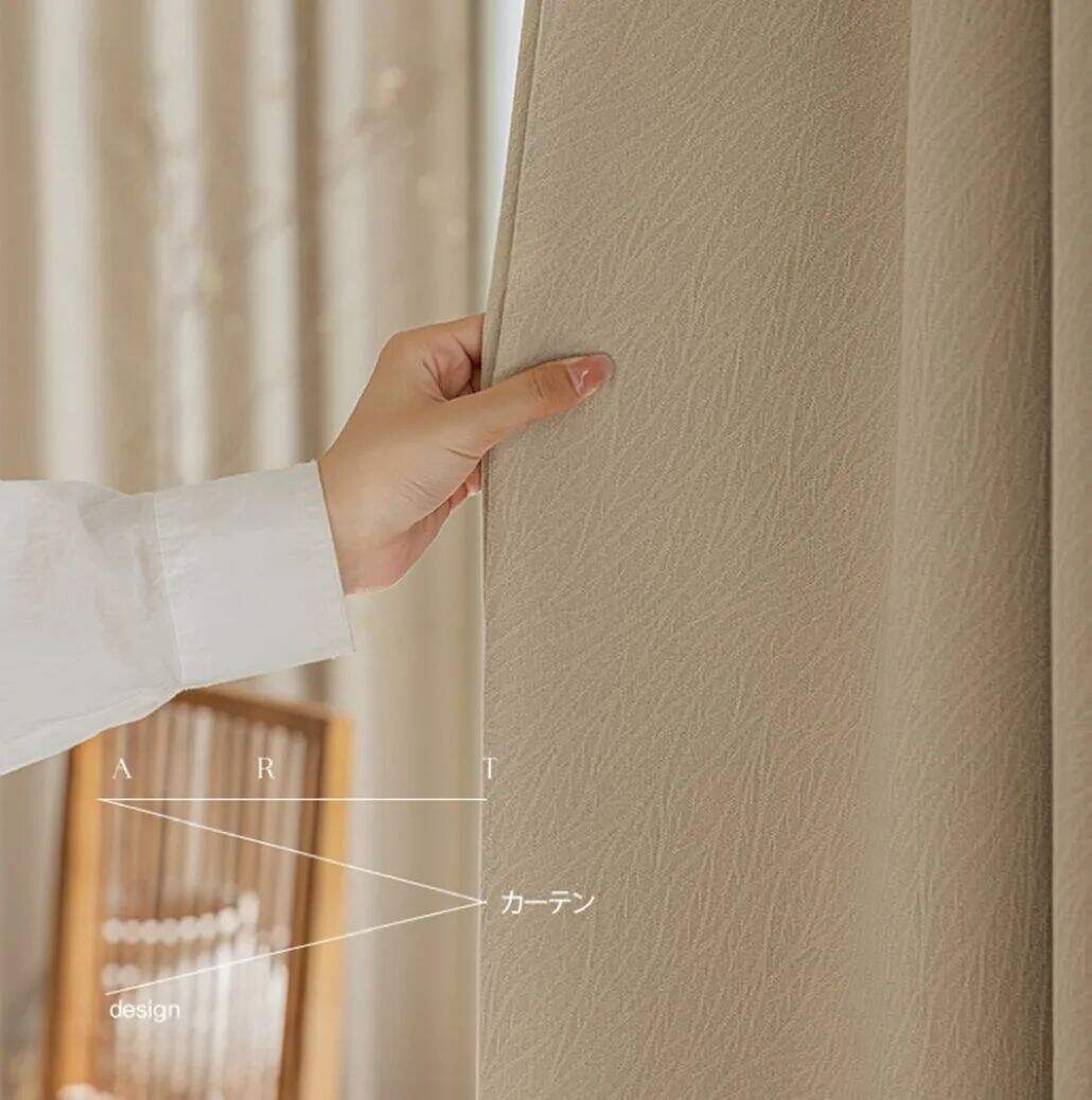 Foulola News: ZSYR# 2.8/3.2m Width Linen Style Curtain, manufacture