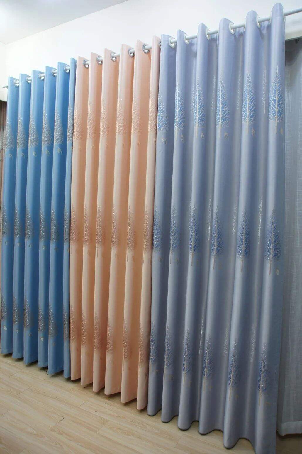 Foulola News:8808/8809/8810 Series Jacquard Blackout Curtain manufacture
