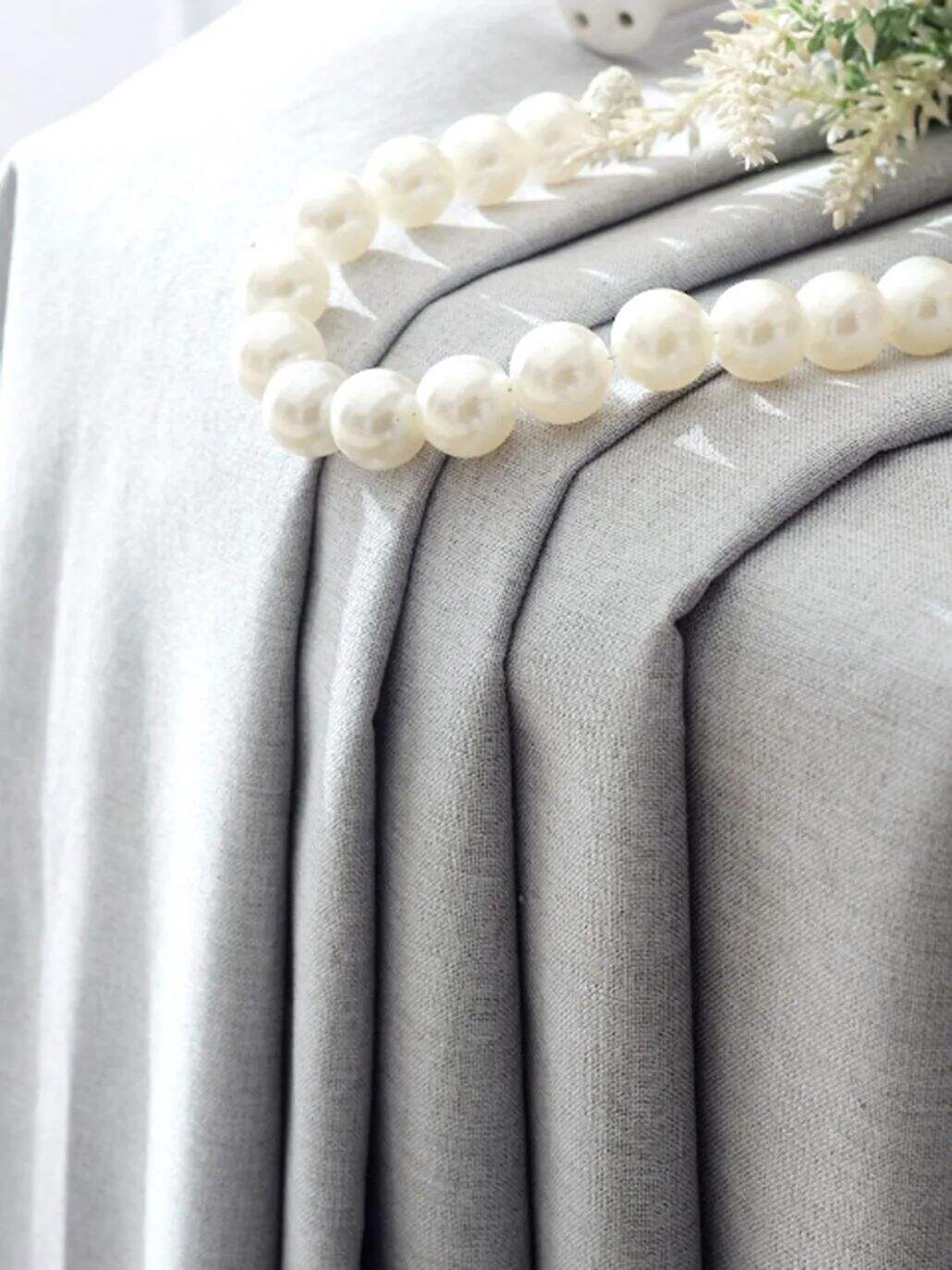 Foulola News:Plain Linen Cotton Sofa Fabric, Linen - 03 factory