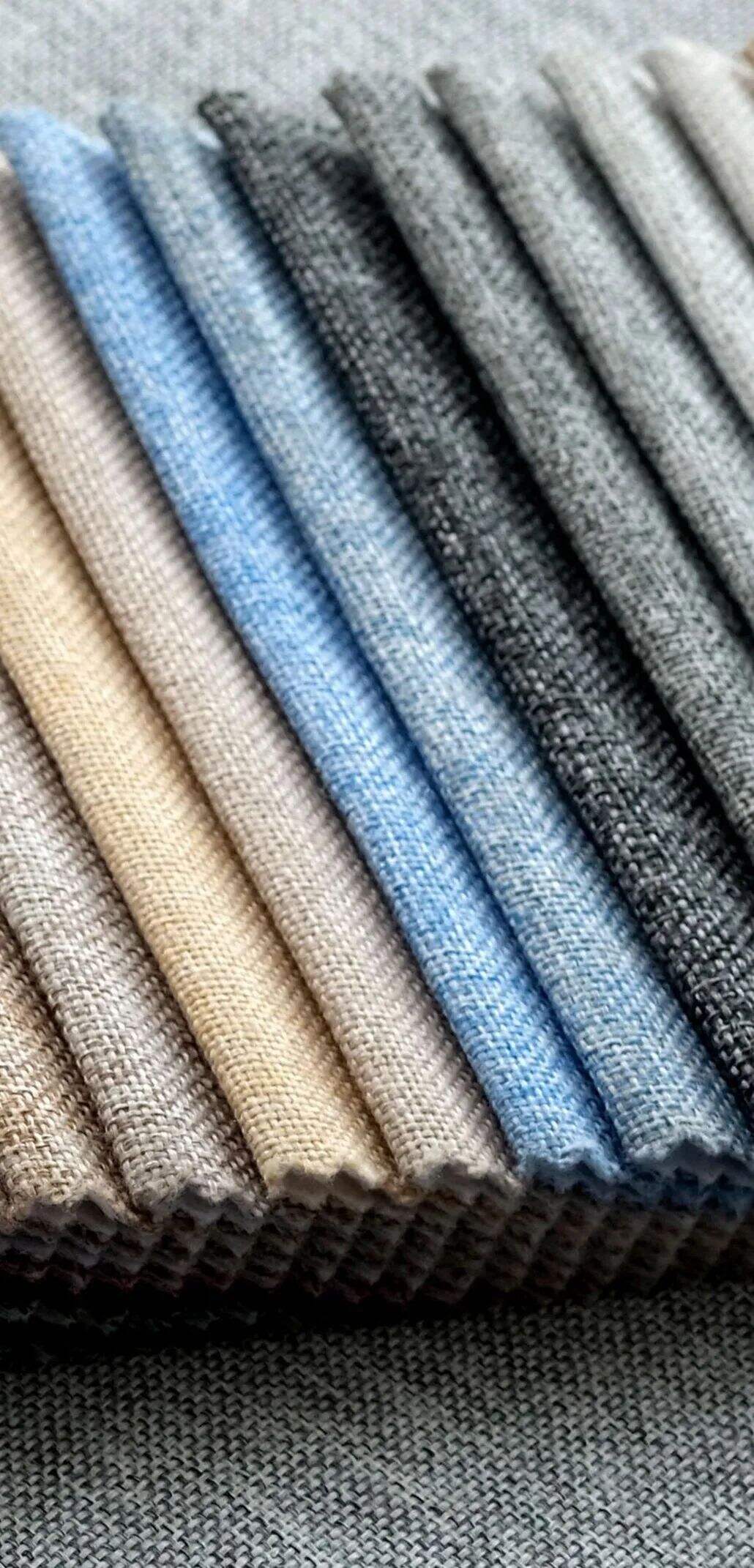 Foulola News:Plain Linen Cotton Sofa Fabric, Linen-04 manufacture